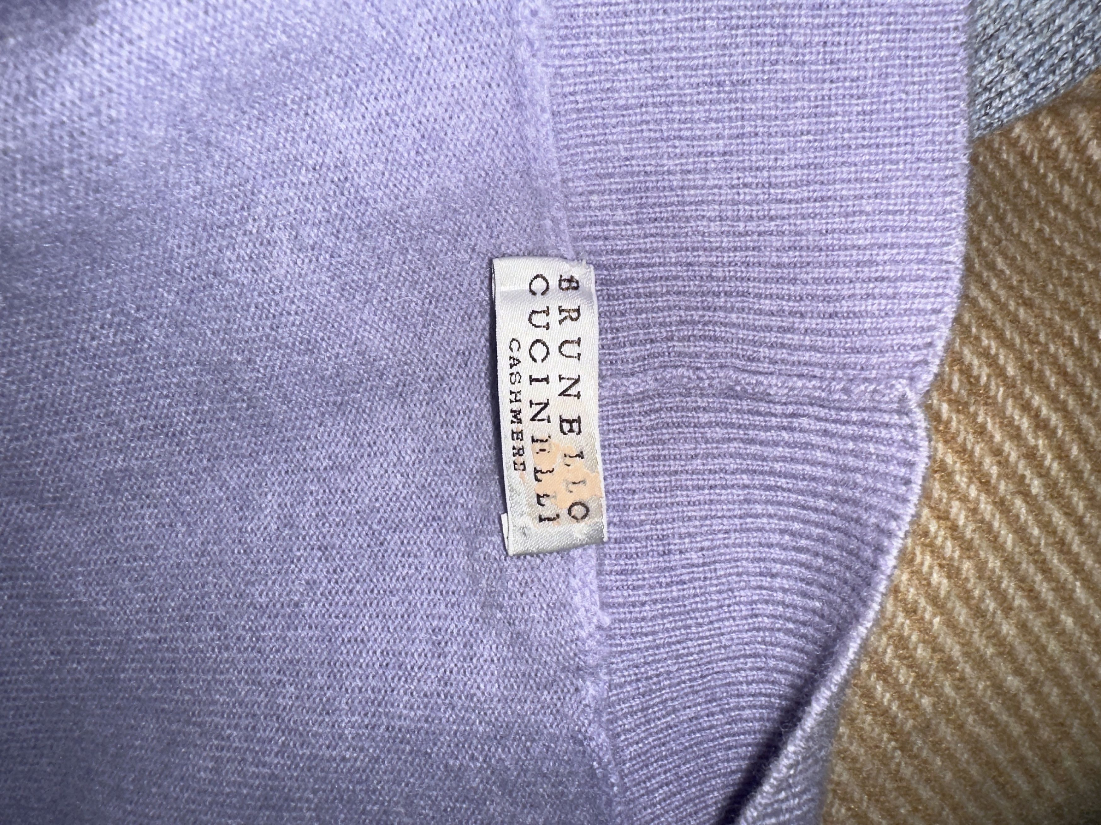 Brunello Cucinelli 2100$ Brunello Cucinelli Pure Cashmere Knit Cardigan Size L Size L / US 10 / IT 46 - 12 Thumbnail