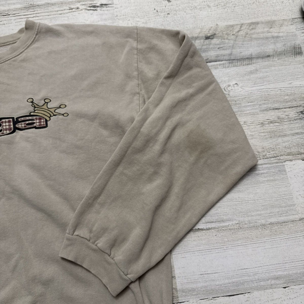 Vintage Vintage 90s YAGA Skateboarding Crew Sweatshirt Crown XL/XXL Size US XL / EU 56 / 4 - 3 Thumbnail