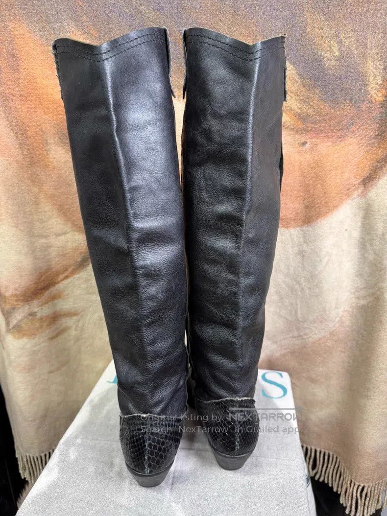 Junya Watanabe Junya Watanabe size L Studded Ultra-high Ankle Boots Size US 7 / EU 40 - 6 Thumbnail