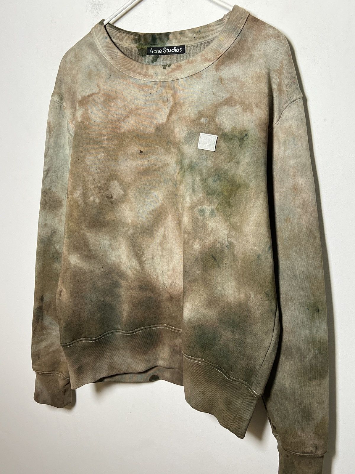 Acne Studios Custom-dyed Acne Studios face logo sweatshirt Size US M / EU 48-50 / 2 - 3 Thumbnail