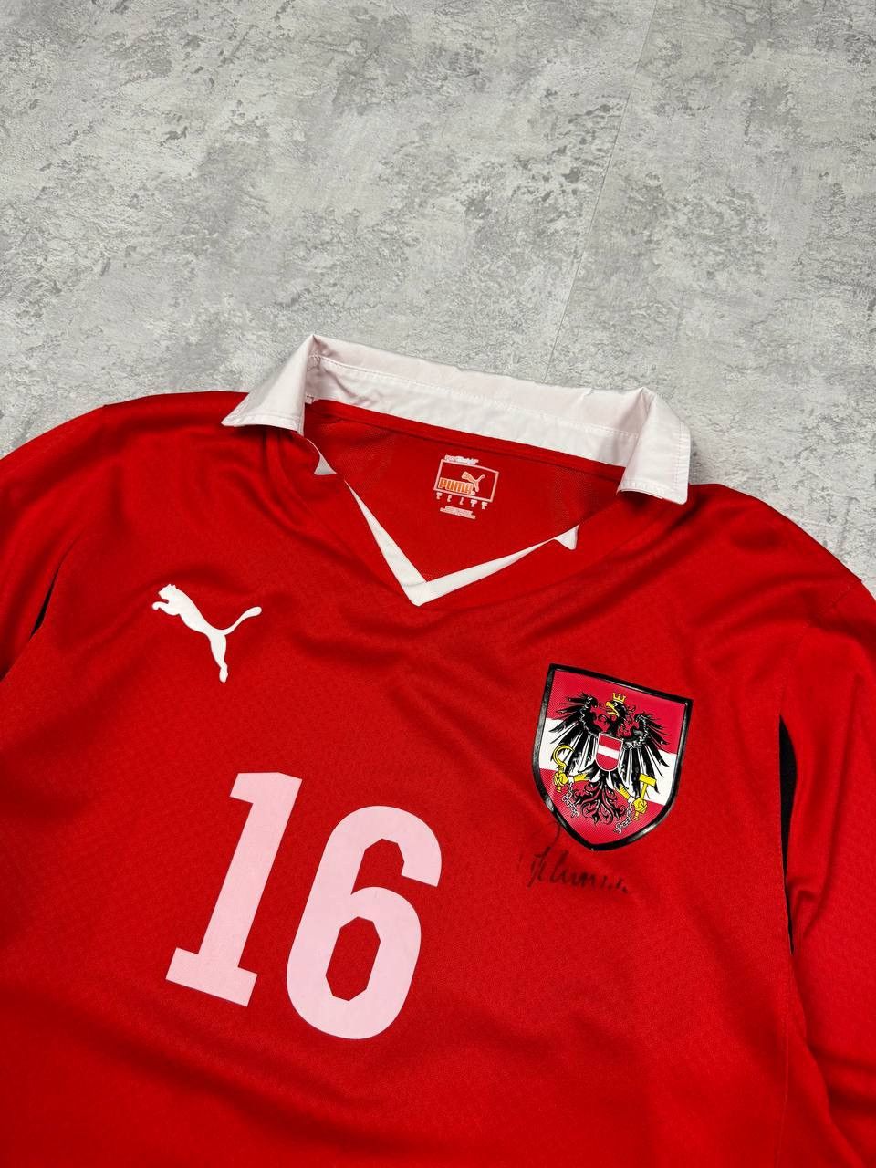 Puma Puma Jersey Team Austria Scharner 16 player signature Size US L / EU 52-54 / 3 - 6 Thumbnail