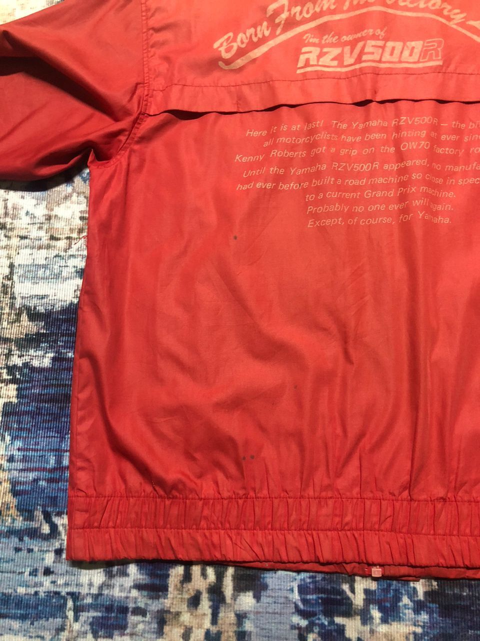 Yamaha Vintage 90s Yamaha RZV500R Kenny Robert Light Jacket Dirty Size US M / EU 48-50 / 2 - 16 Thumbnail