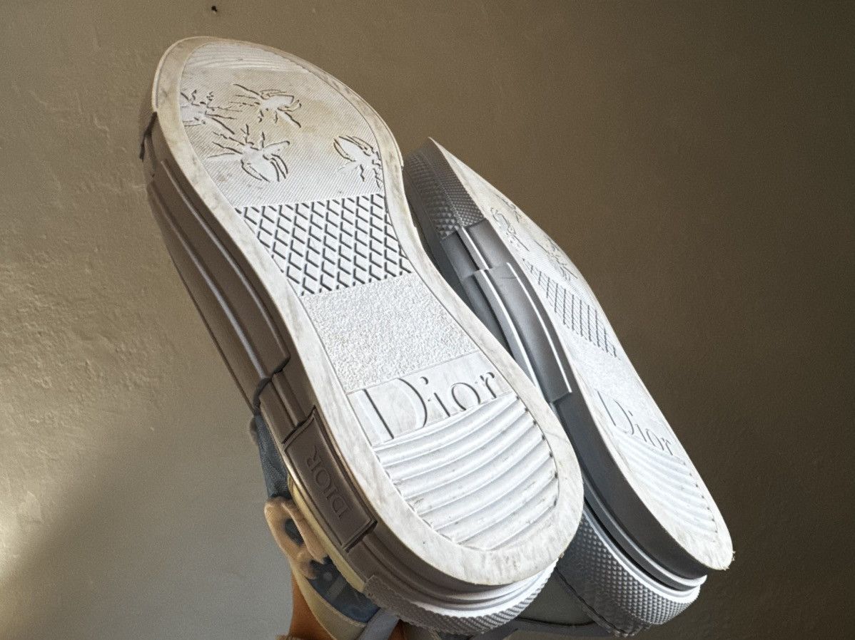 Daniel Arsham × Dior DIOR x Daniel Arsham B23 Monogram High Top Sneakers Size US 7 / EU 40 - 8 Thumbnail