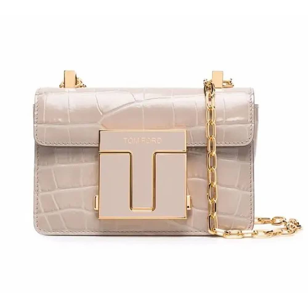 Tom Ford o1loc1c0724 Size: OS / Shoulder Bag in Beige Size ONE SIZE - 1 Thumbnail