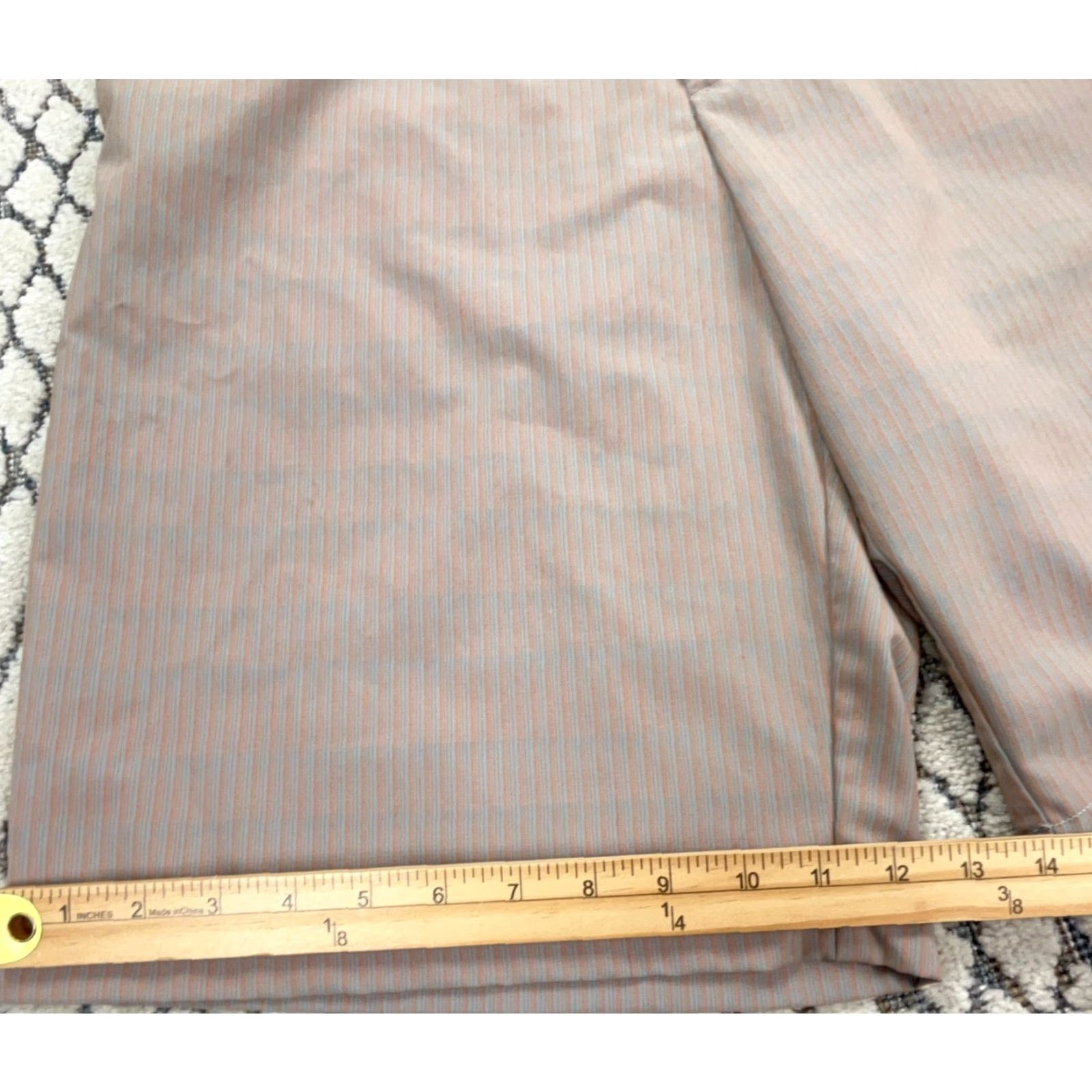 Adidas Adidas Golf Shorts Men 36 Orange Blue Striped Chino Performance Wicking Clima Size US 36 / EU 52 - 5 Thumbnail