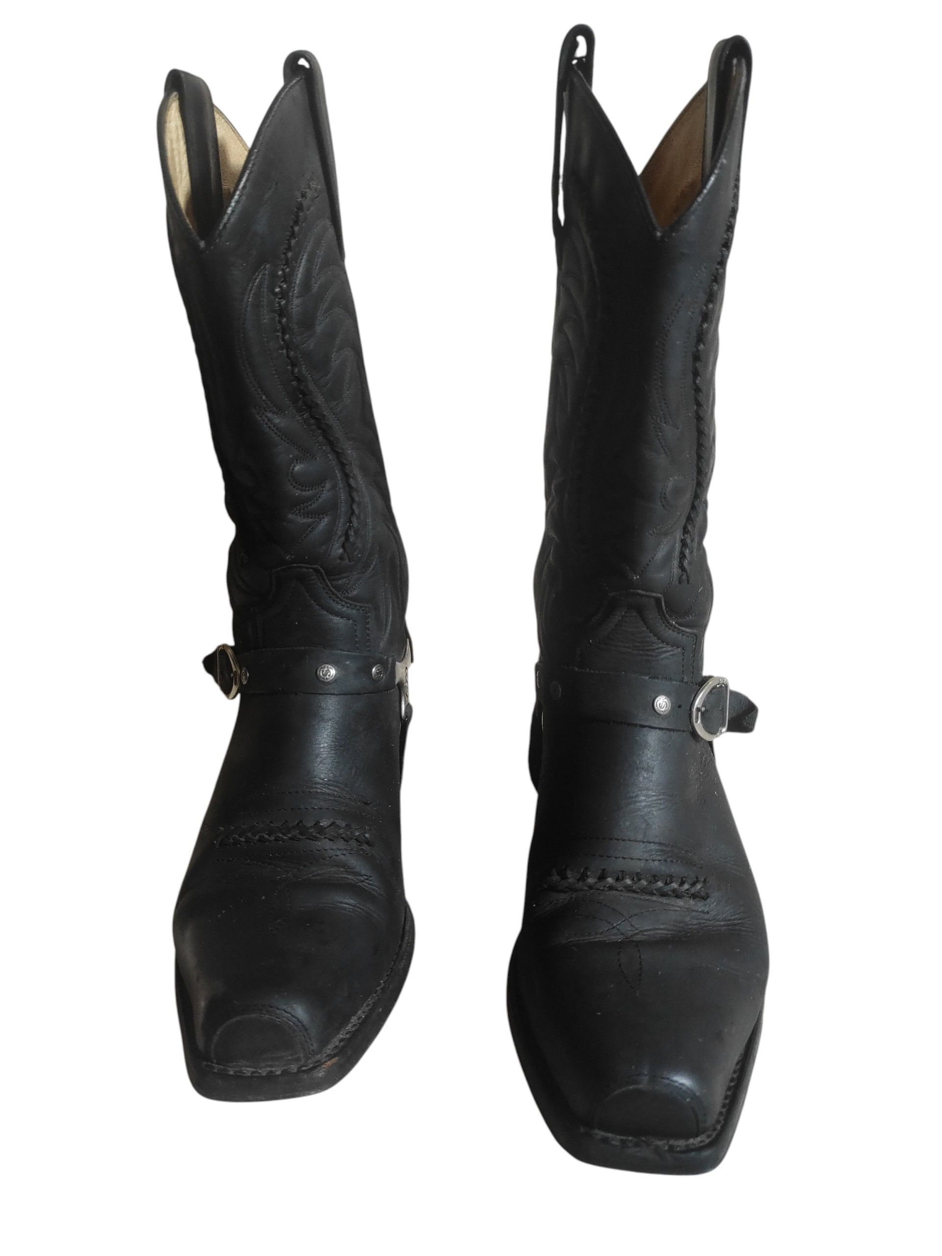 Sendra Sendra Biker Western Boots Santiags Square Toe Size US 8.5 / EU 41-42 - 4 Thumbnail