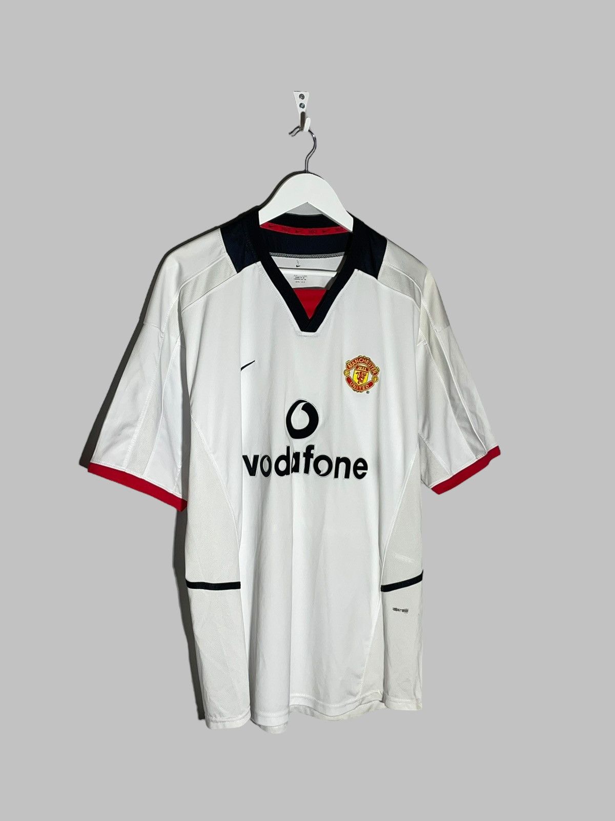 Nike Manchester United Nike 2002/03 Away Vintage Football Shirt Size US M / EU 48-50 / 2 - 2 Thumbnail