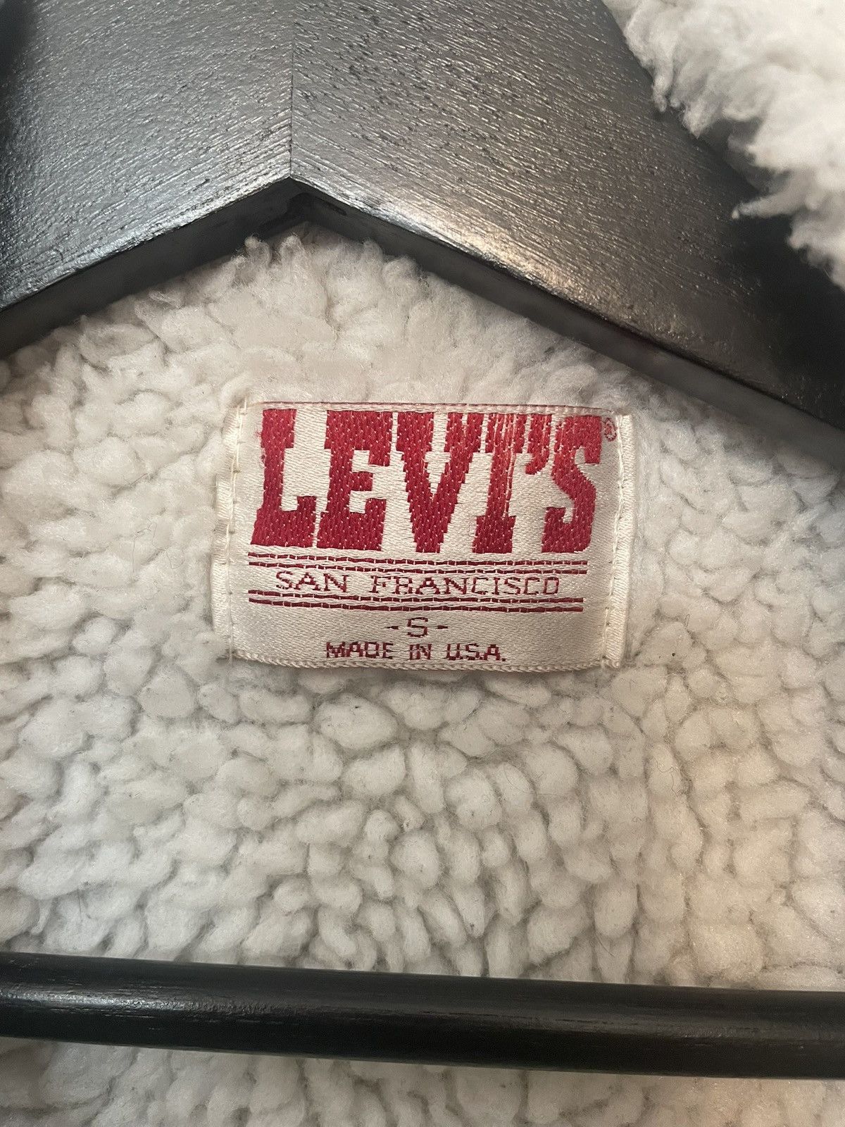 Levi's Vintage Clothing Levis Denim Sherpa Jacket San Francisco Size US S / EU 44-46 / 1 - 10 Thumbnail