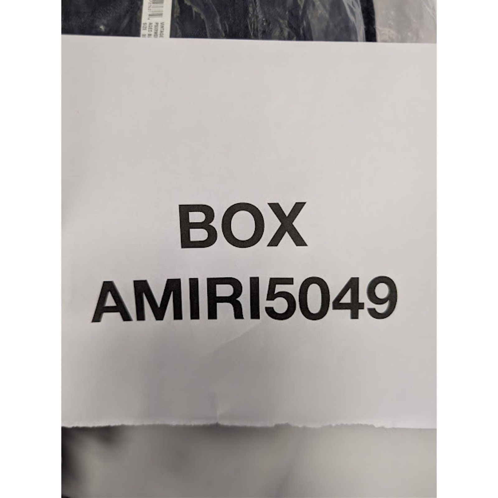 Amiri o1rshd1 Vintage Bandana Artpatch Skinny Denim Jeans Black Size US 36 / EU 52 - 22 Thumbnail