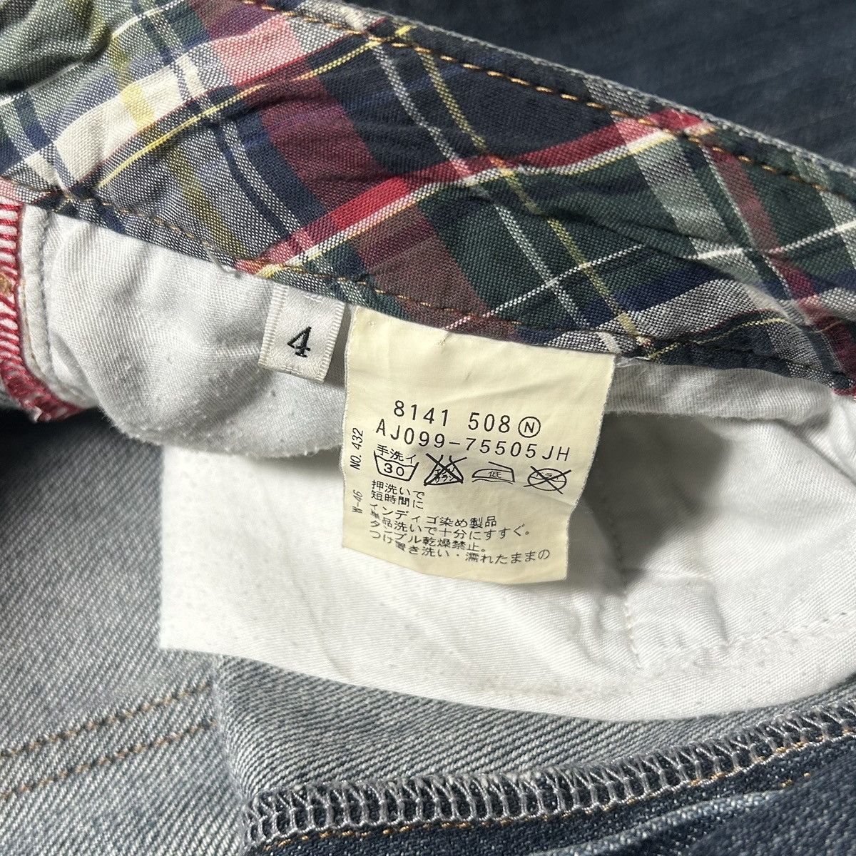 Japanese Brand × Takeo Kikuchi Takeo Kikuchi Tokyo Japanese Brand Denim Jeans Pants Size 33" - 6 Thumbnail
