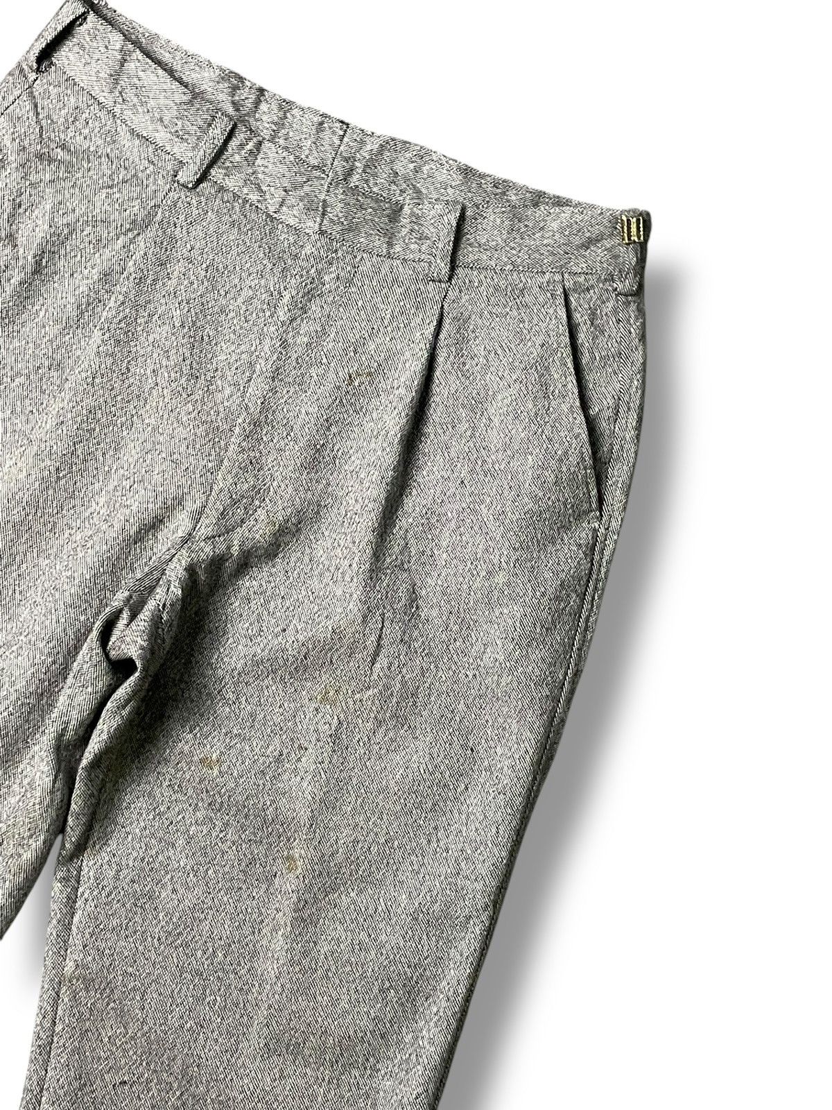 DAKS × Vintage Daks London Brand Formal Wool Trousers (57) Size US 32 / EU 48 - 3 Thumbnail