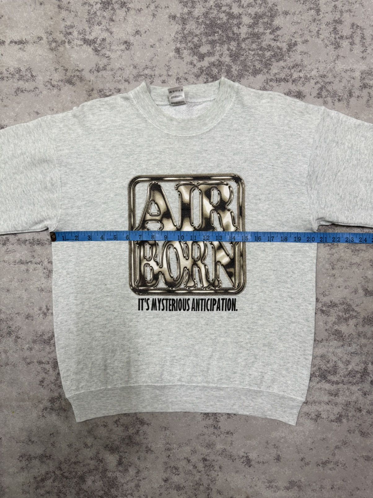 Vintage Vintage 90s Air Born it’s mysterious anticipation Sweatshirt Size US S / EU 44-46 / 1 - 14 Thumbnail