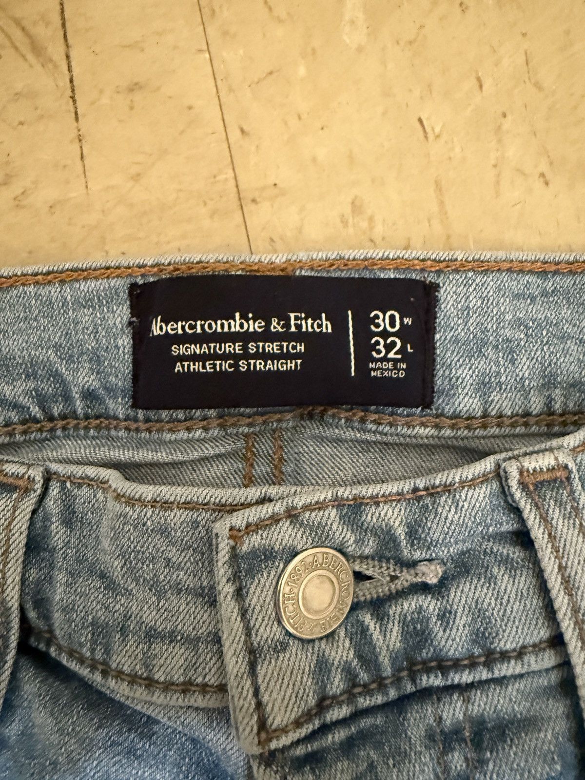 Abercrombie & Fitch Abercrombie and Fitch Jeans Size US 32 / EU 48 - 6 Thumbnail