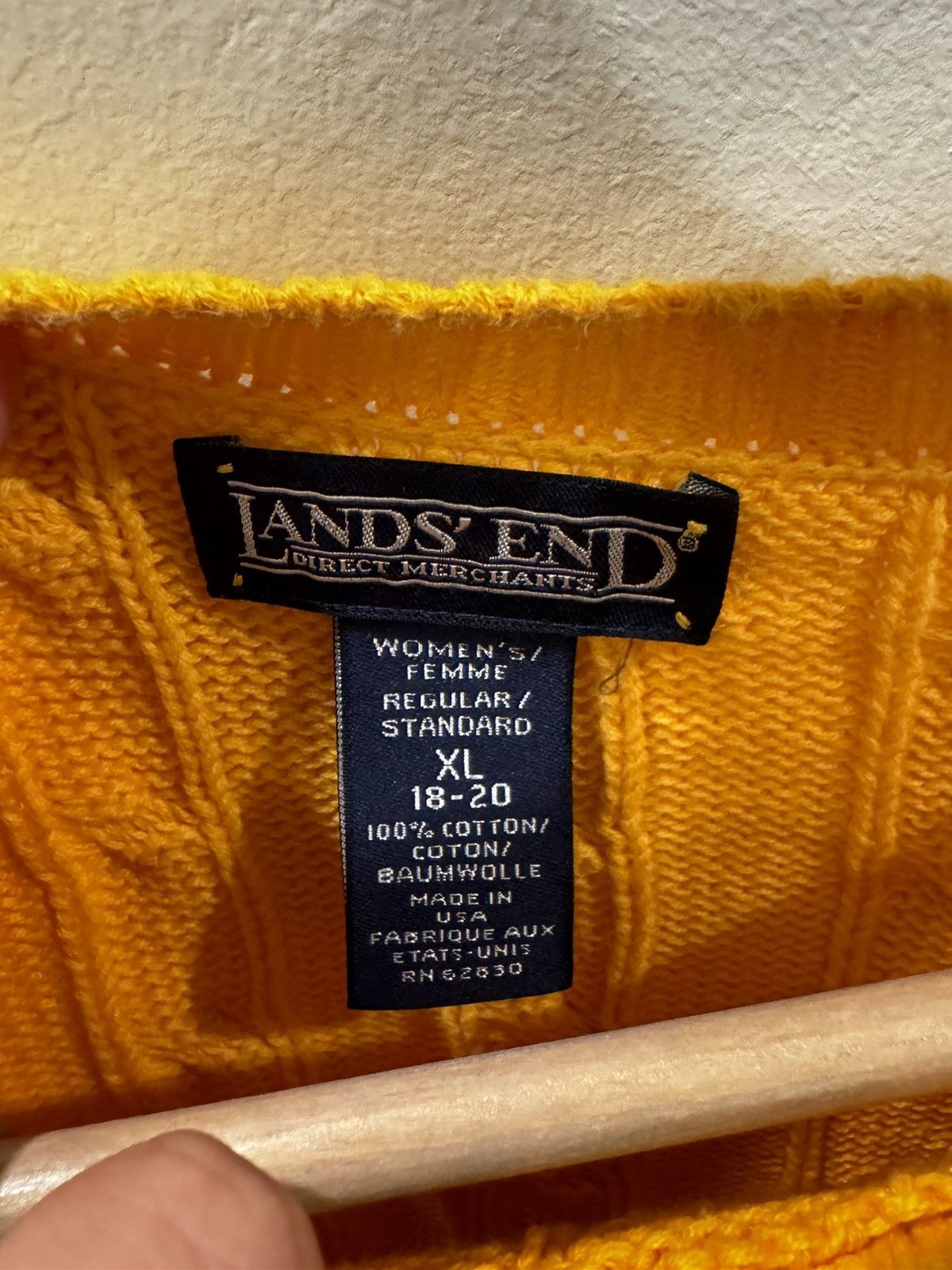 Japanese Brand × Vintage Cable Knit Size US L / EU 52-54 / 3 - 2 Thumbnail