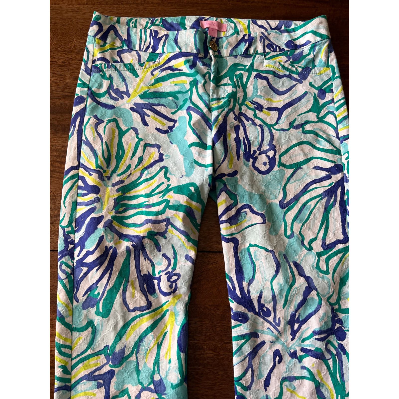 Lilly Pulitzer Lilly Pulitzer Skinny Ankle Length Kelly Pant Size 6 Size 28" / US 6 / IT 42 - 2 Thumbnail