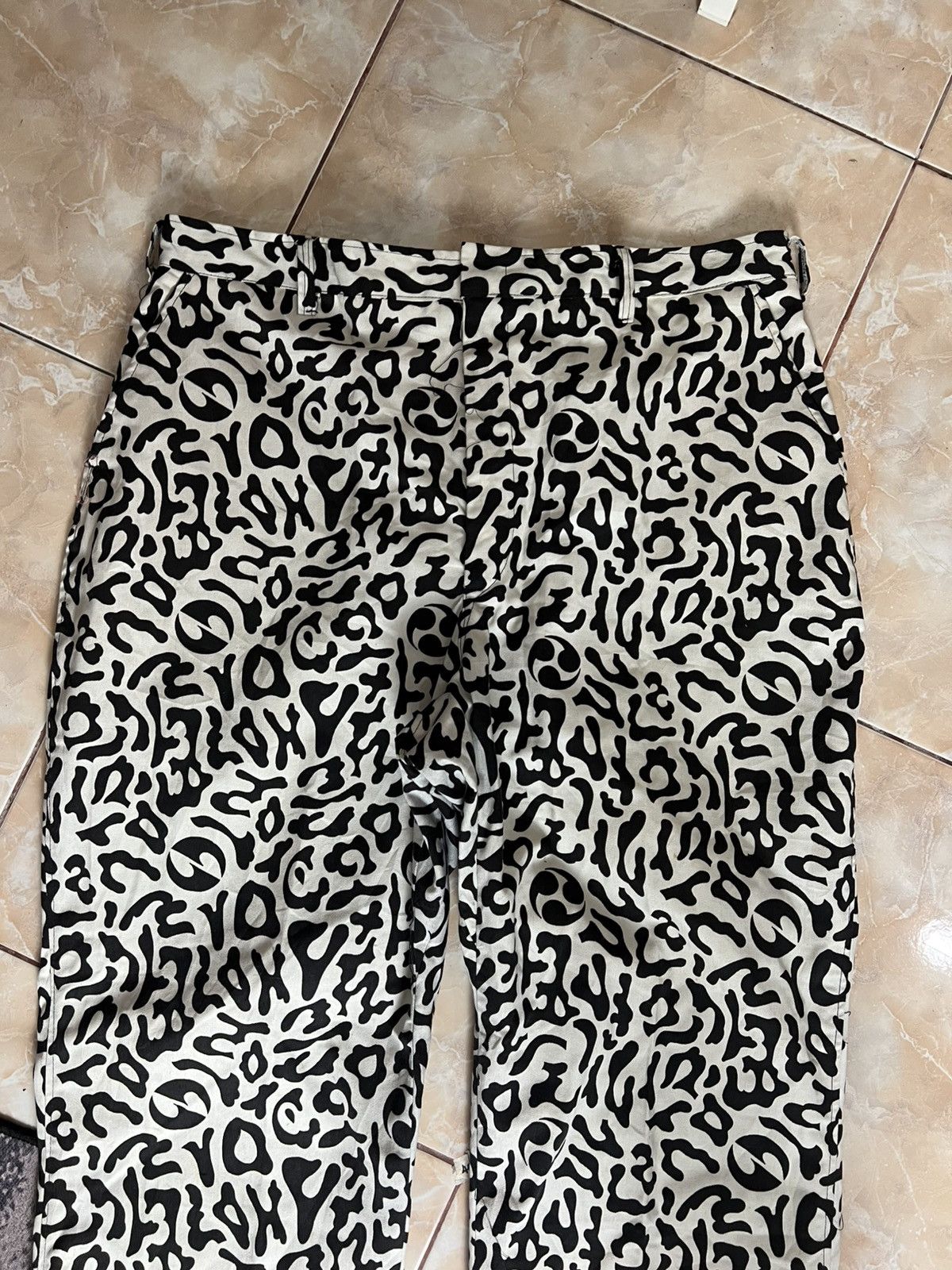 Vintage Vintage 60/70s South Korean Army Winter Camo Pants Size 36" / US 14 / IT 50 - 2 Thumbnail