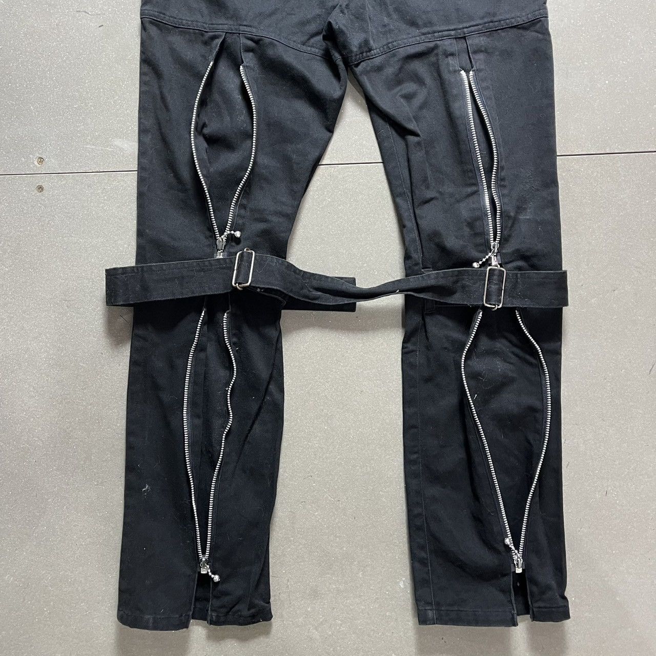 Japanese Brand × Le Grande Bleu (L.G.B.) Super Lovers Tokyo Rock Japanese Brand Bondage Pant Size 26" / US 2 / IT 38 - 10 Thumbnail