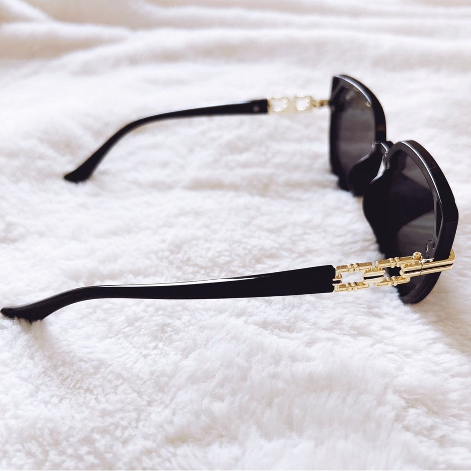 Other Liana Black Sleek Sunglasses Size ONE SIZE - 6 Thumbnail