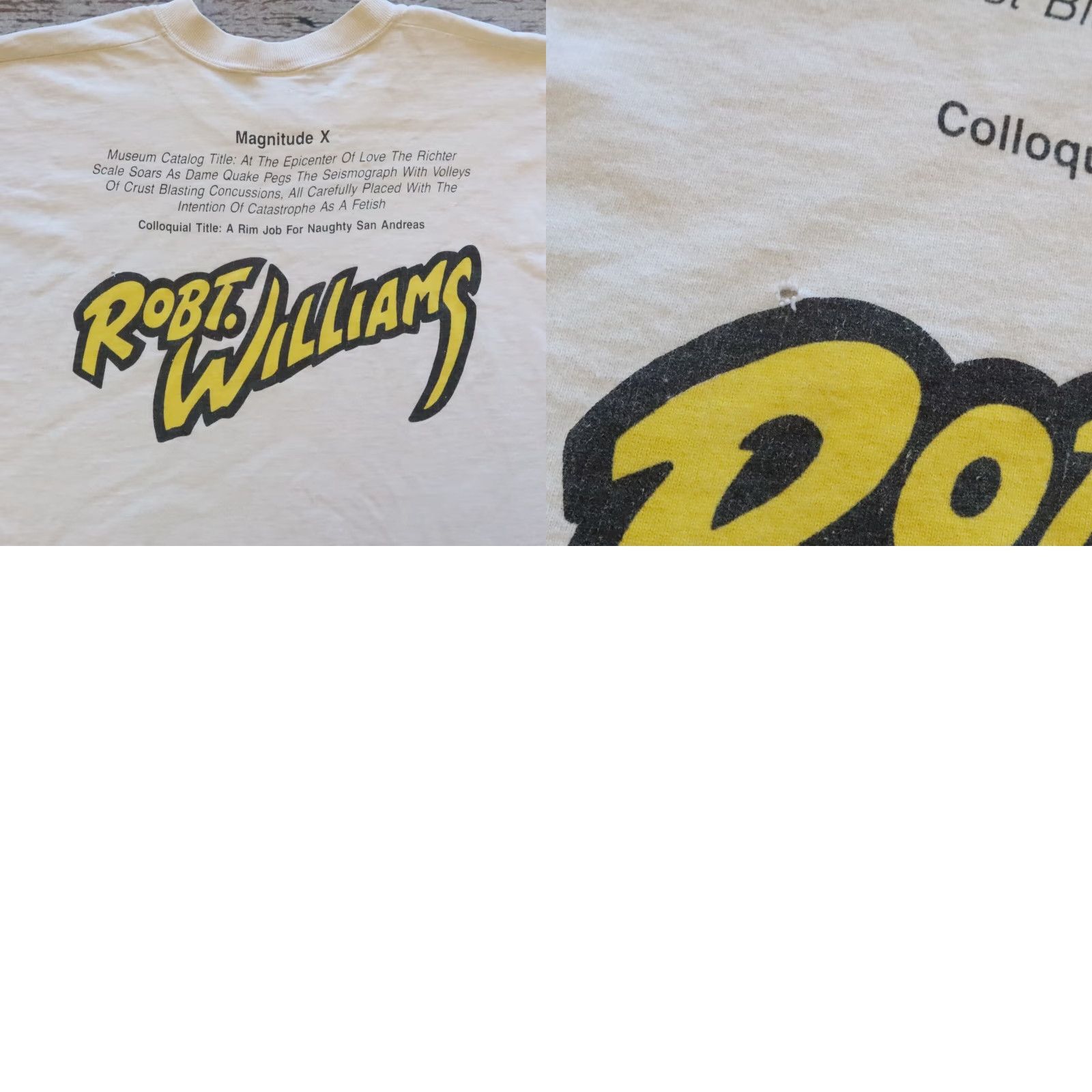 Vintage Vintage Robert Williams Magnitude X Tee Tshirt Size US XL / EU 56 / 4 - 10 Thumbnail