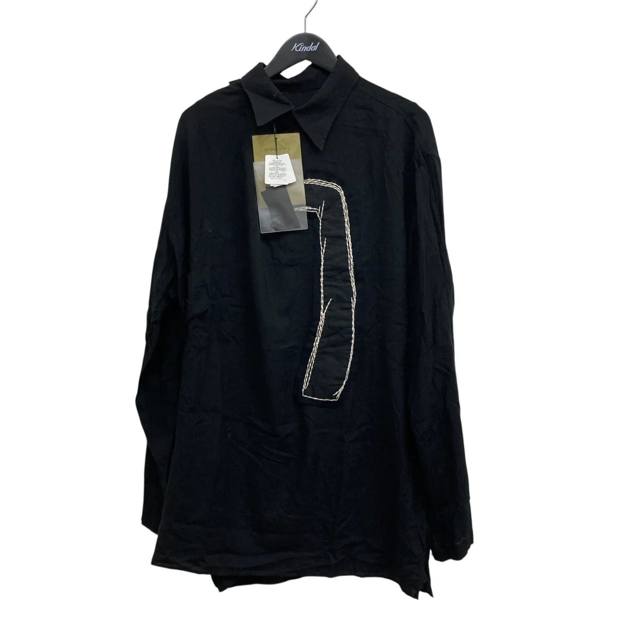 Yohji Yamamoto Yohji Yamamoto pour homme/ 22SS Front/Pullover Shirt Size US L / EU 52-54 / 3 - 1 Thumbnail