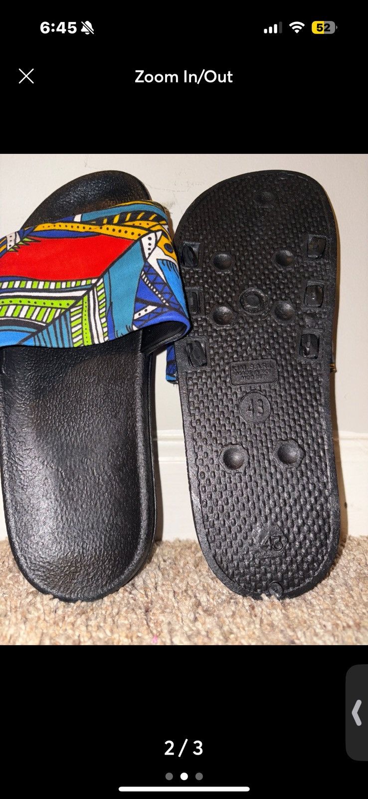Other African homemade fabrics Size US 8.5 / EU 41-42 - 2 Thumbnail