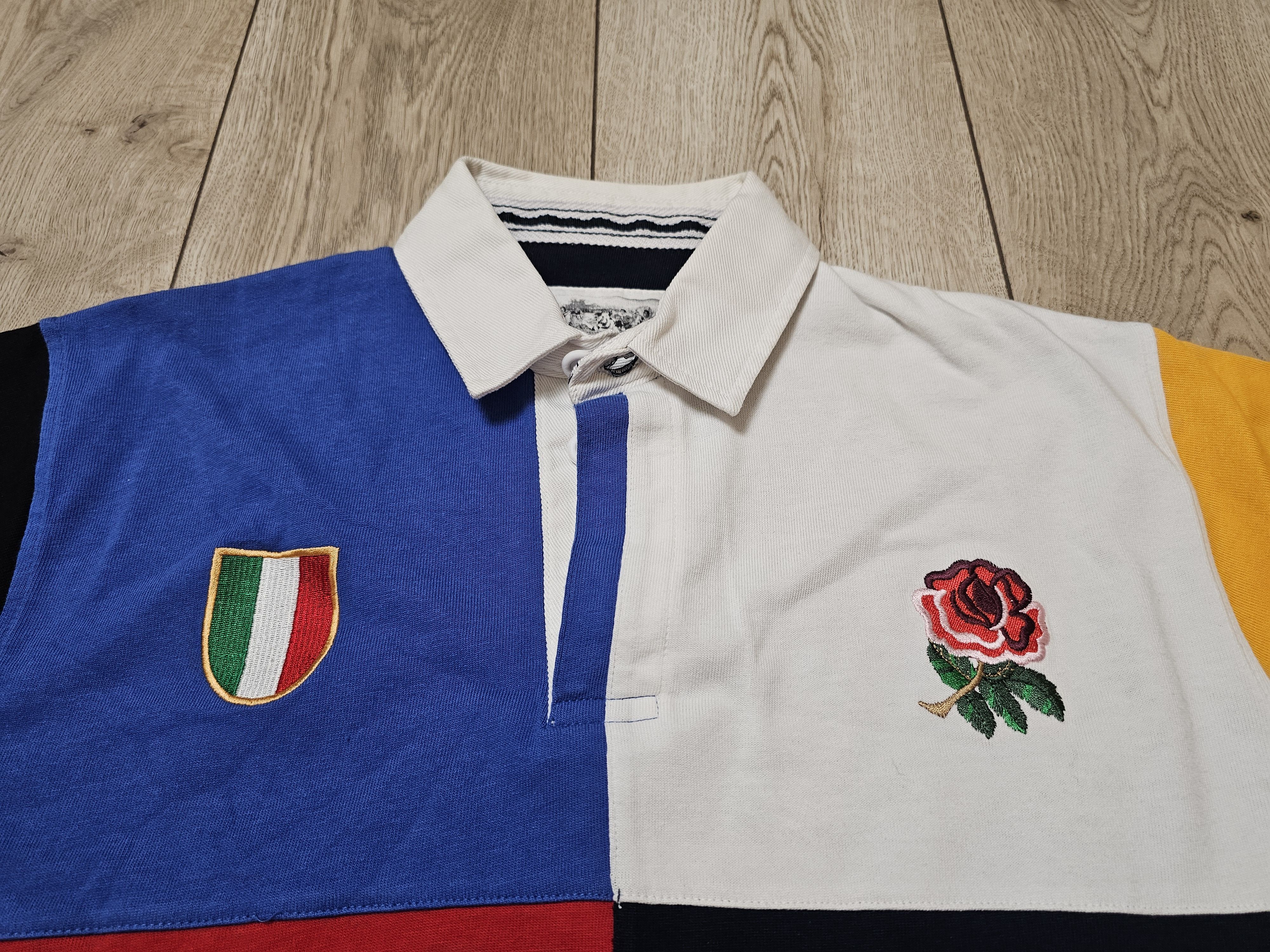 Vintage VINTAGE SIX NATIONS RUGBY SHIRT POLO JERSEY RUGBY POLO SHIRT Size US M / EU 48-50 / 2 - 3 Thumbnail