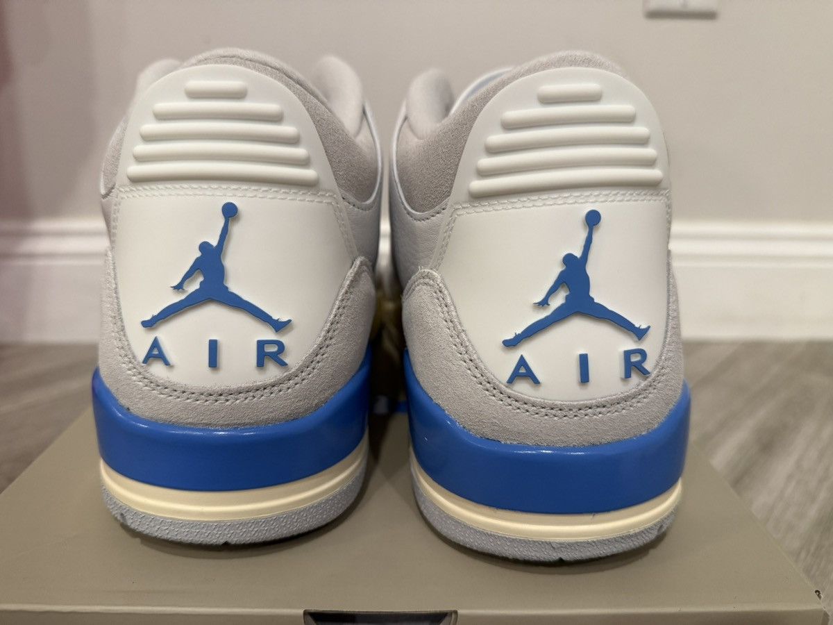 Jordan Brand Jordan 3 Retro Lucky Shorts White Hydrogen Blue Legend Sz 12 Size US 12 / EU 45 - 7 Thumbnail