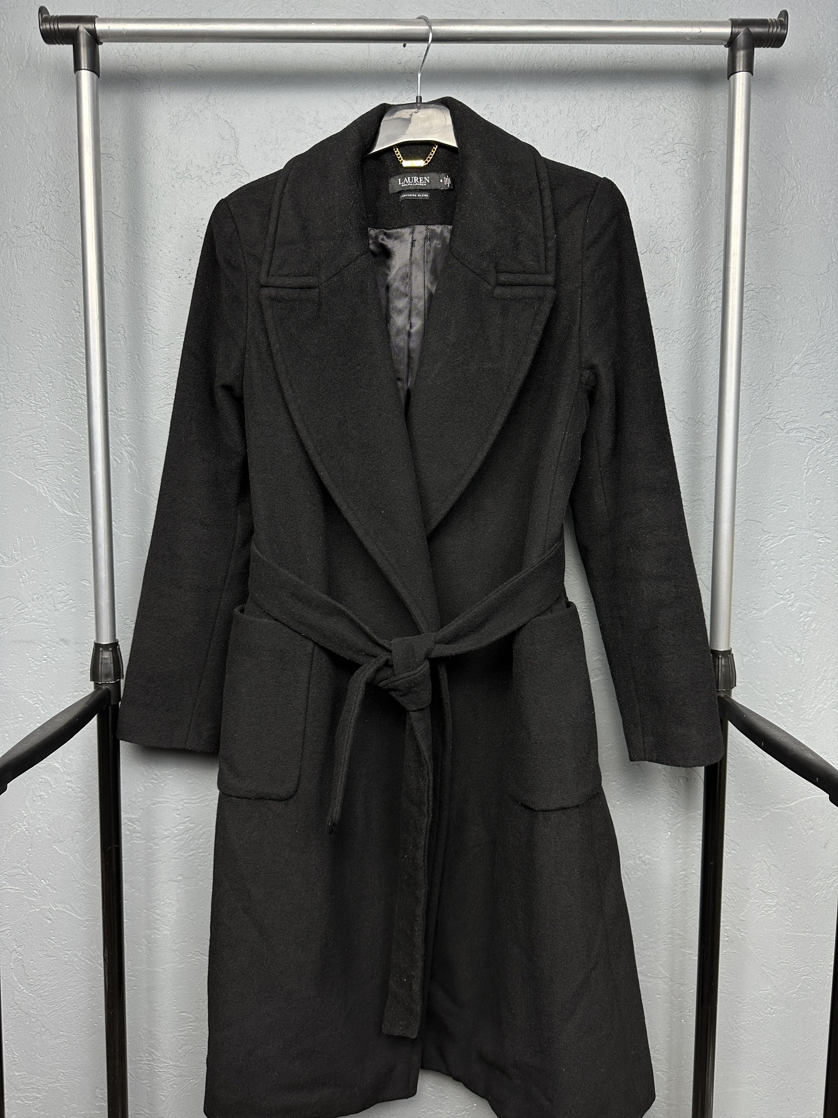Polo Ralph Lauren Polo Ralp Lauren Black Label Womens Wool Coat Size M / US 6-8 / IT 42-44 - 1 Thumbnail