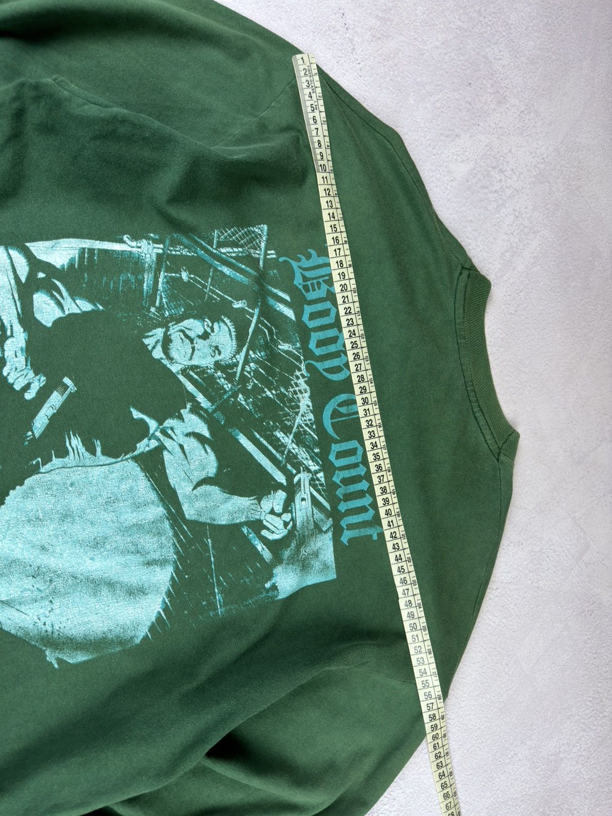 Vintage Vintage 1993 Body Count Cop Killer Tour Long Sleeve t-shirt Size US XL / EU 56 / 4 - 18 Thumbnail