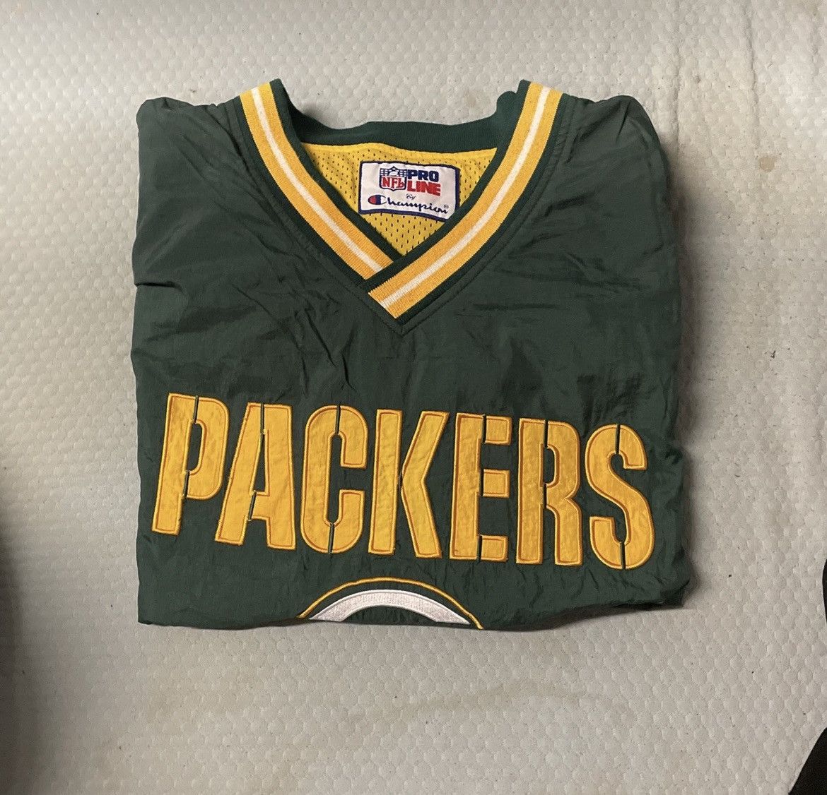 Champion Reversible Green Bay Packers Windbreaker Size US XXL / EU 58 / 5 - 5 Thumbnail