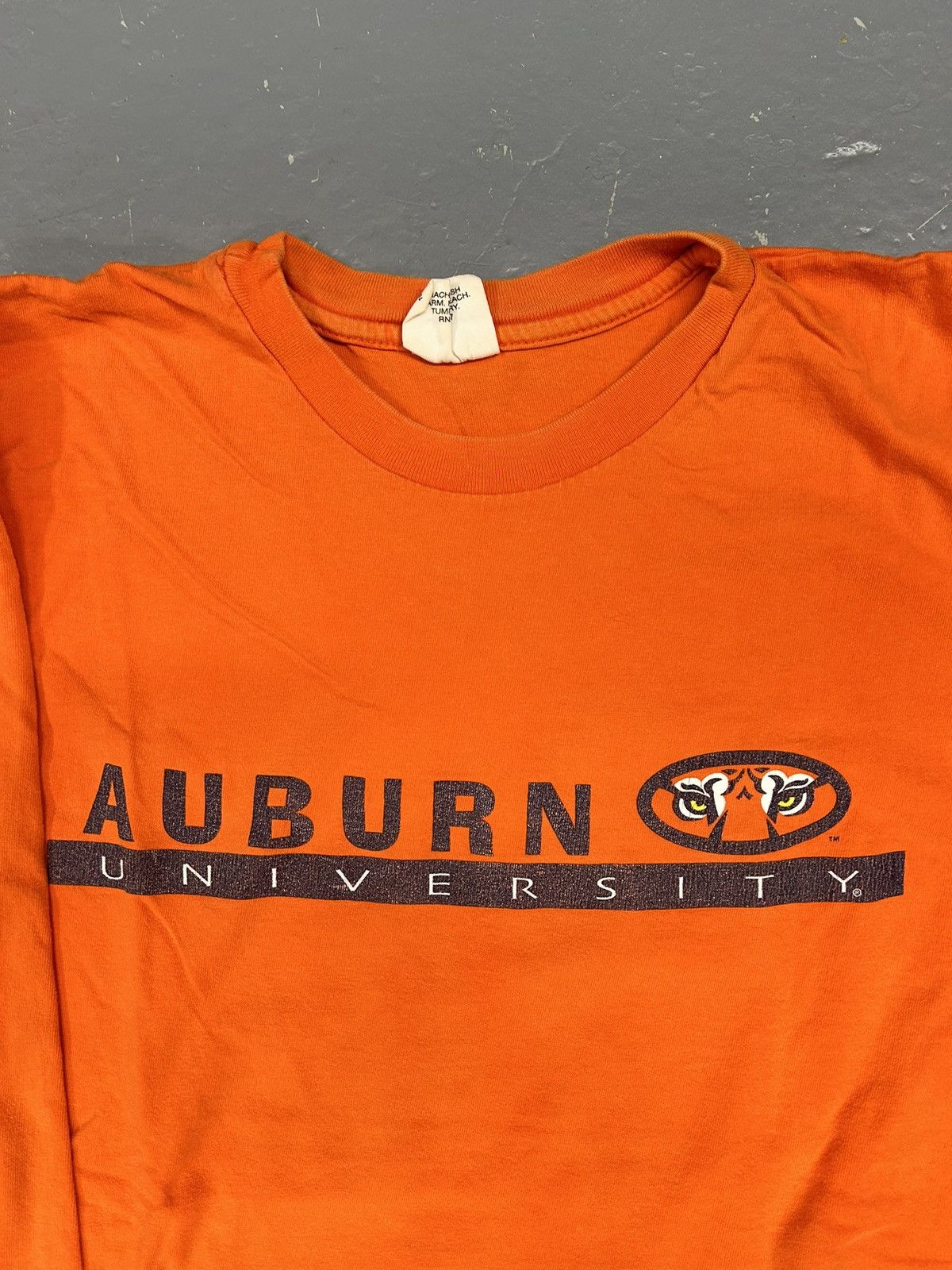 Vintage Crazy Vintage 90s Essential Orange Auburn University T-Shirt Size US M / EU 48-50 / 2 - 2 Thumbnail