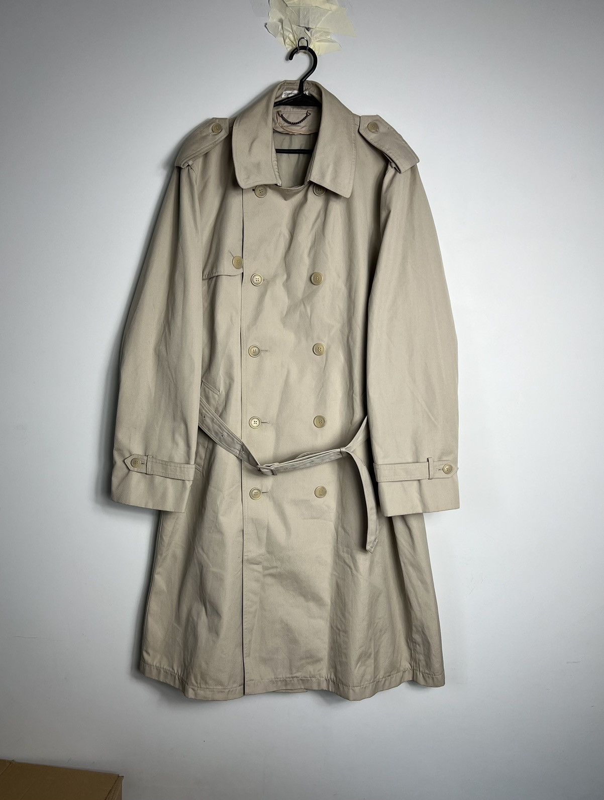 Vintage Heavy Coat By Fabrini Vintage 80’s 90’s Made In Korea Size US XL / EU 56 / 4 - 2 Thumbnail