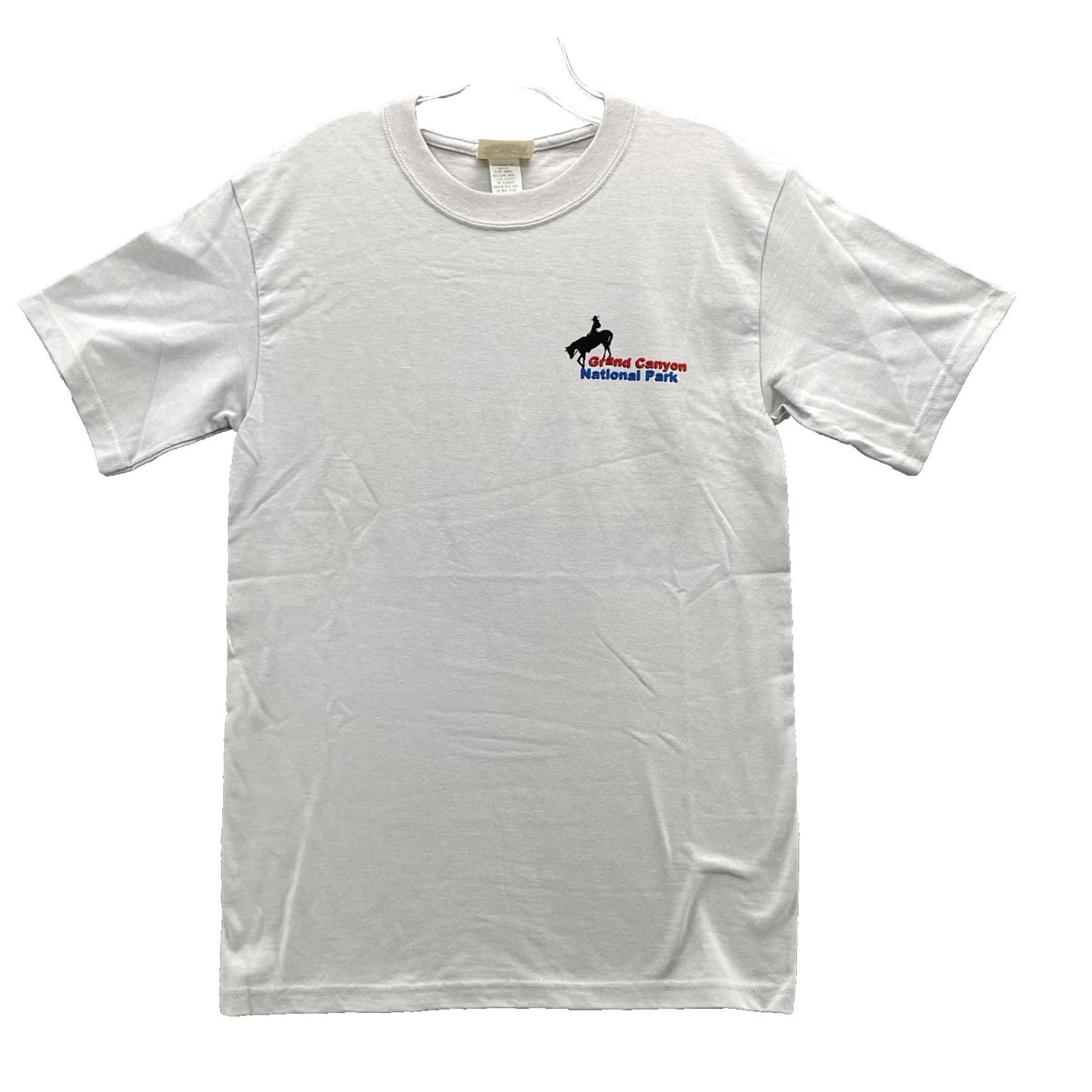 Vintage VINTAGE Grand Canyon T-Shirt Small Western Arizona National Park Cowboy USA 90's Mens Shirt S White Cotton Graphic Print 90s Cowboy USA Western Park Size US S / EU 44-46 / 1 - 2 Thumbnail