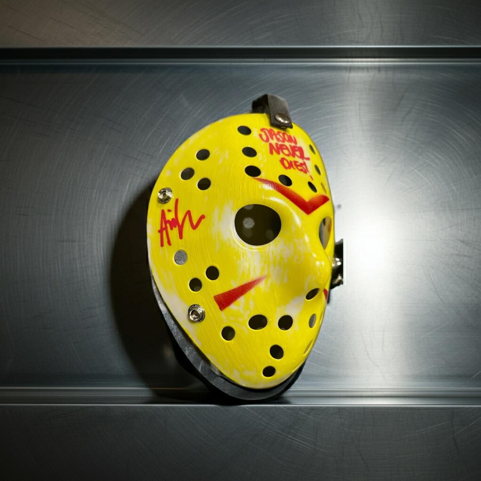 Other Ari Lehman JASON Friday the 13th Autographed Mask JSA HOLO Size ONE SIZE - 2 Thumbnail