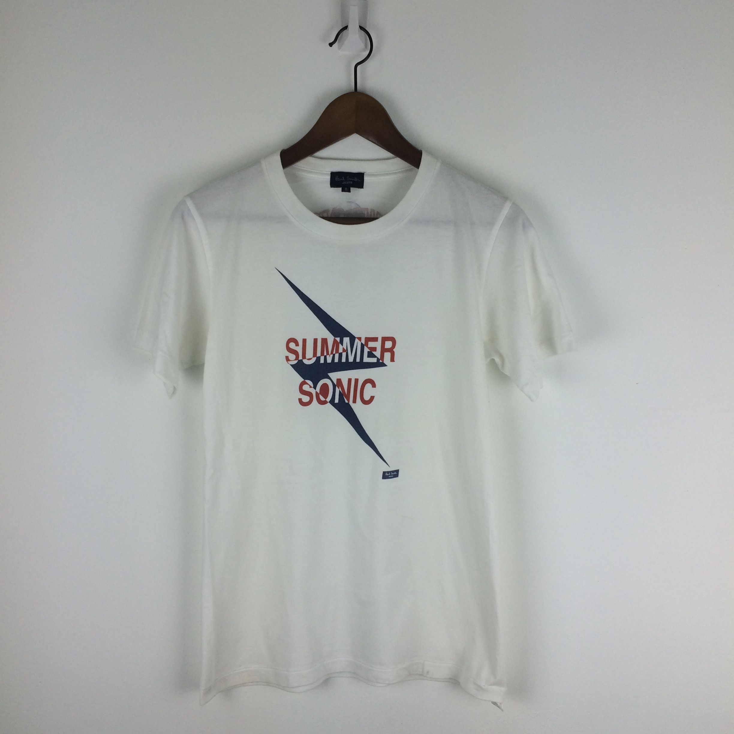 Band Tees × Paul Smith D19 PAUL SMITH JEANS X JAPAN SUMMER SONIC TEE TOUR PUNK ROCK Size US S / EU 44-46 / 1 - 1 Thumbnail