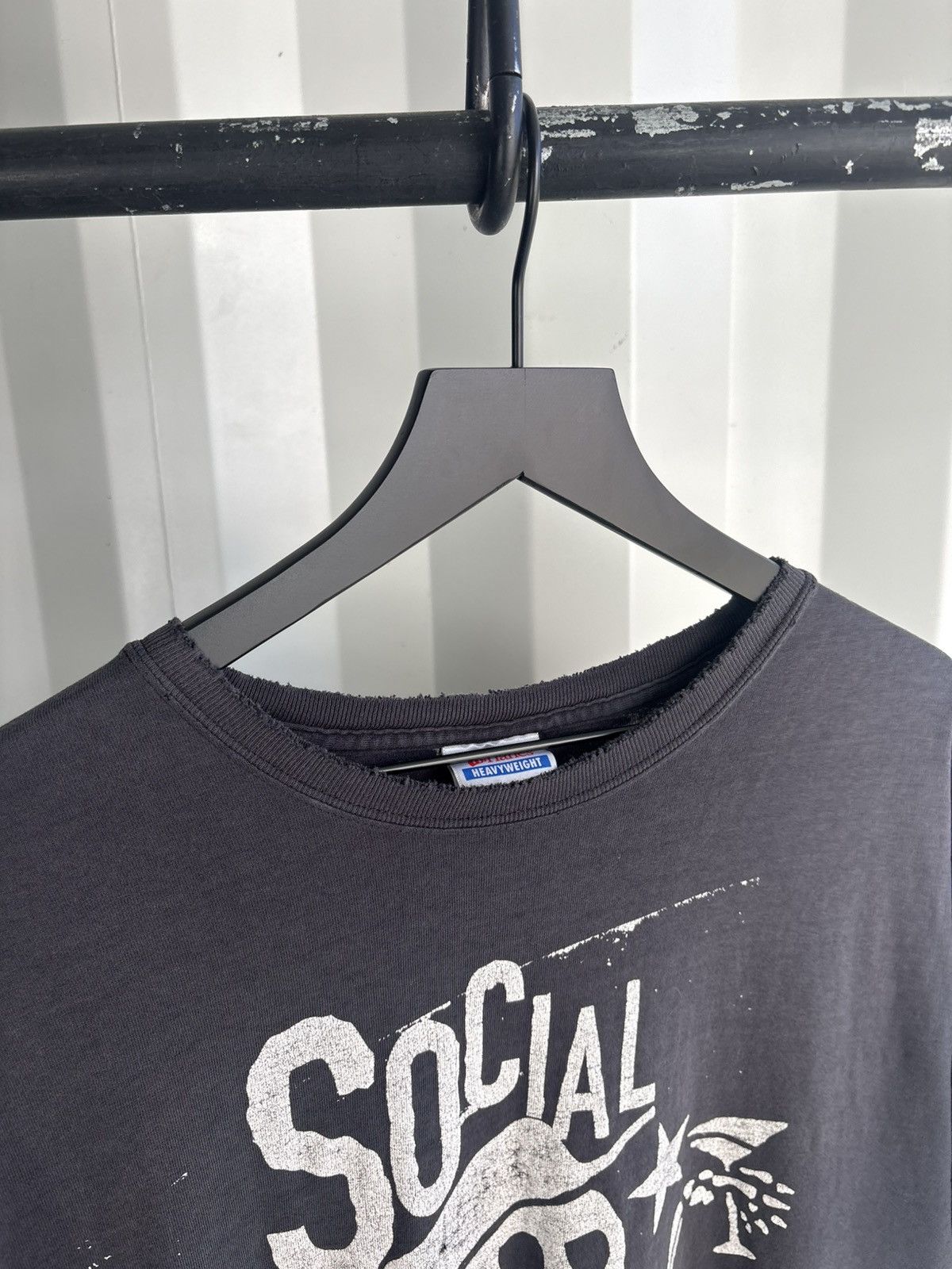 Band Tees Vintage Social Distortion Shirt Faded Distressed GRUNGE Size US XL / EU 56 / 4 - 5 Thumbnail