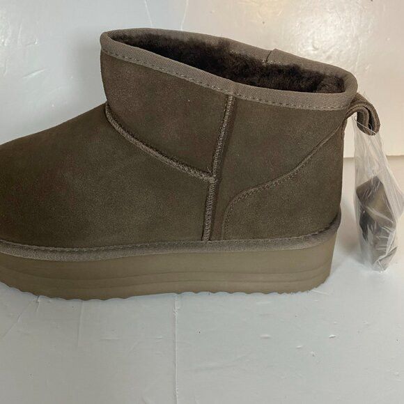 Other DREAM PAIRS Shearling-lined Winter Ankle Boots Size 11 Size US 11 / IT 41 - 9 Thumbnail