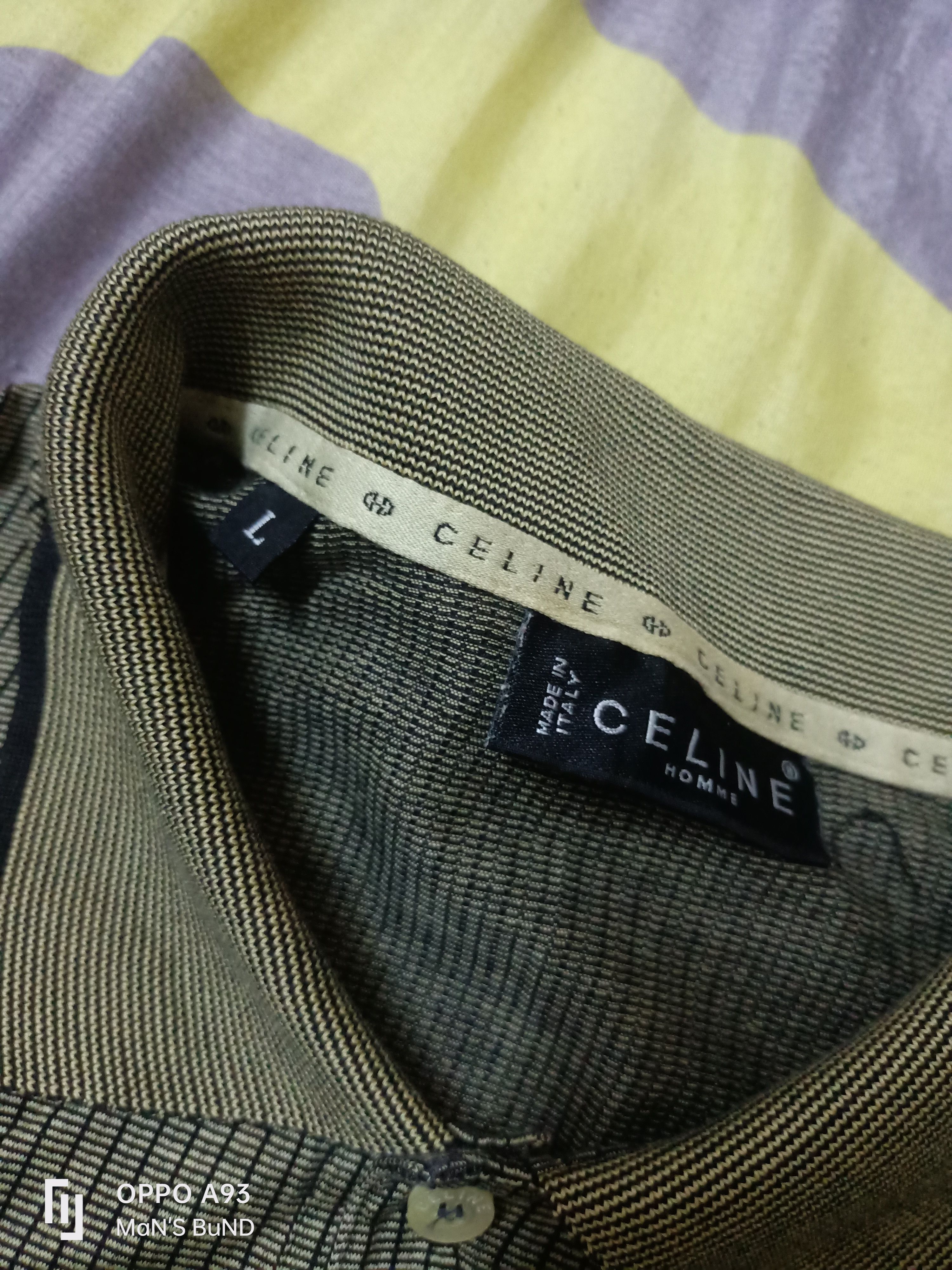 Celine × Vintage Vintage CELINE Shirts Size US L / EU 52-54 / 3 - 9 Thumbnail