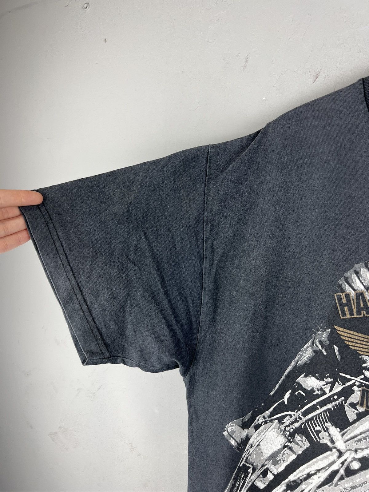 Harley Davidson × Vintage Vintage Harley Davidson 90s Milwaukee USA T shirt Size US XL / EU 56 / 4 - 6 Thumbnail