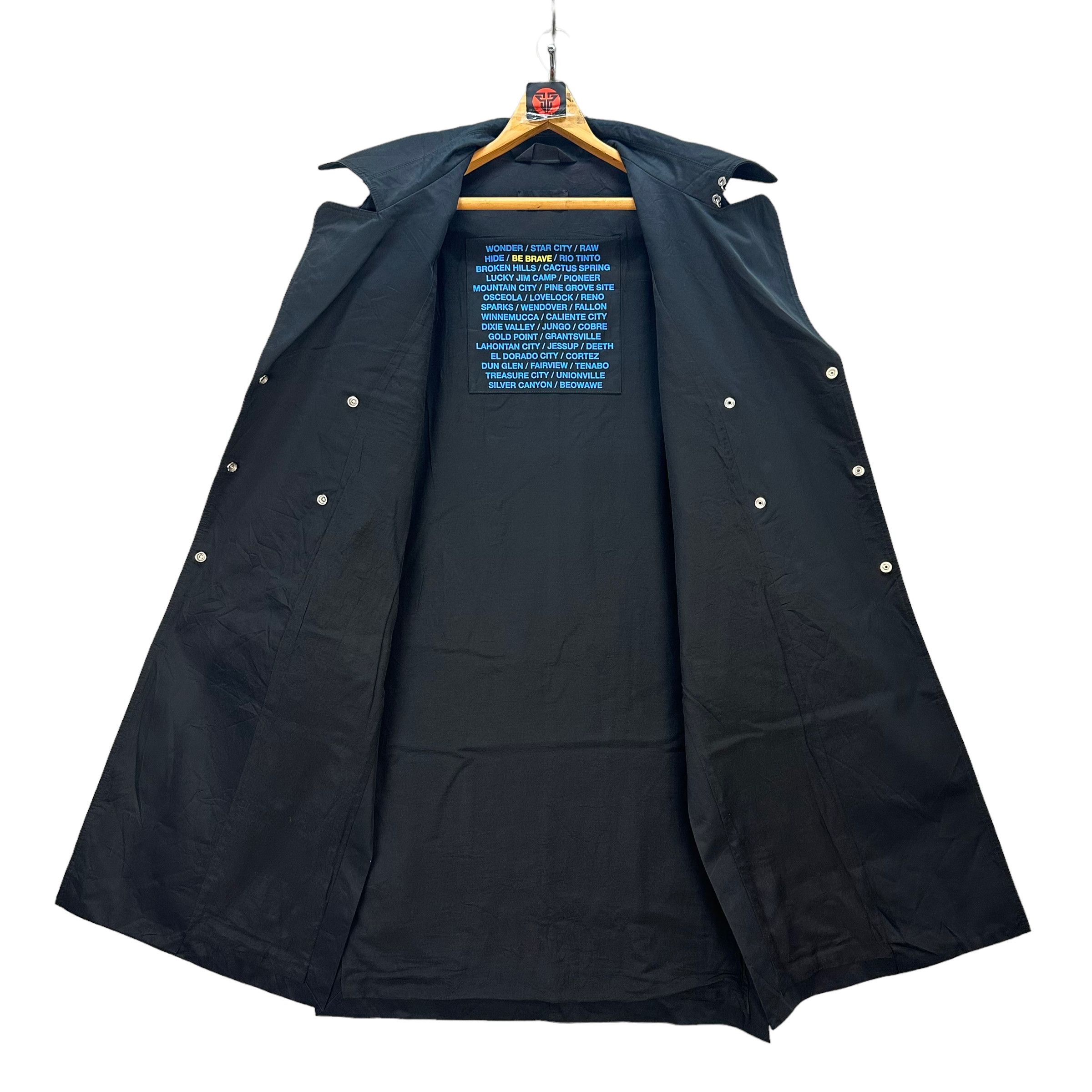 DIESEL DOUBLE BREASTED LONG COAT #7667-162