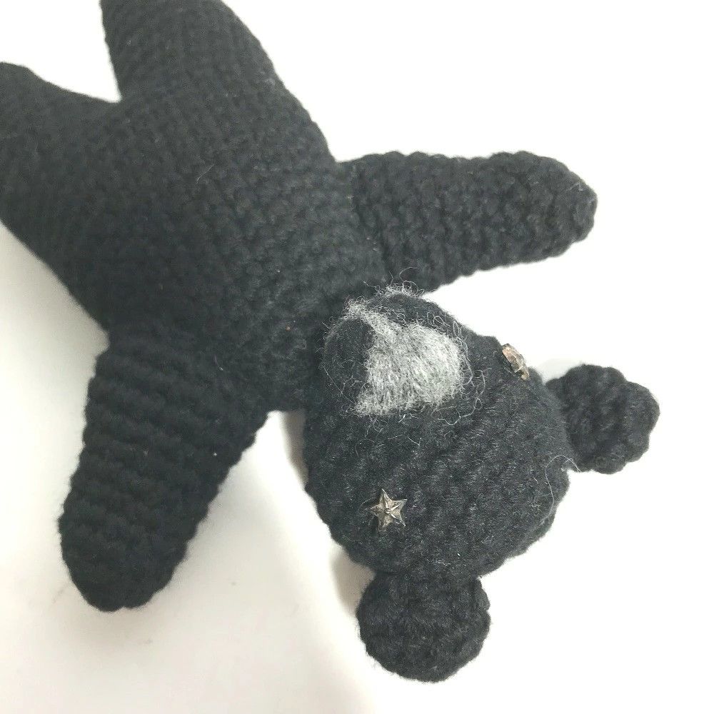 Chrome Hearts CHROME HEARTS Mini Teddy Bear Doll Black One Size Size ONE SIZE - 4 Thumbnail