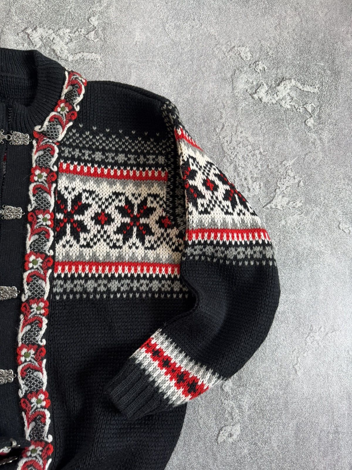 Dale Of Norway × Moods of Norway A.S Evebofoss button up Norway 🇳🇴 cardigan sweater knitwear Size US L / EU 52-54 / 3 - 3 Thumbnail