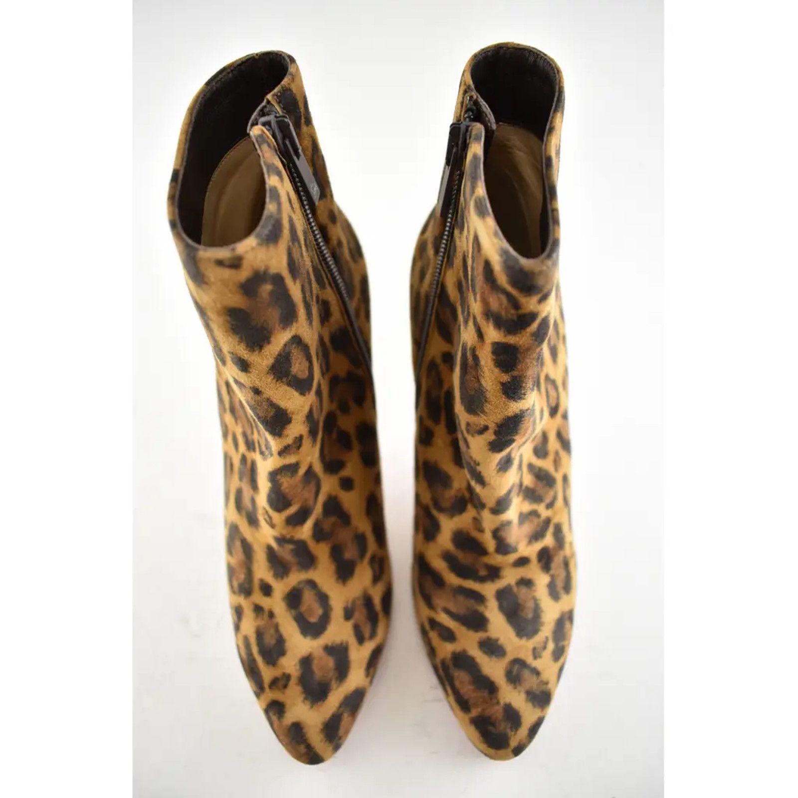 Christian Louboutin Christian Louboutin Eloise Booty 85 Black Brown Leopard Size US 6 / IT 36 - 5 Thumbnail