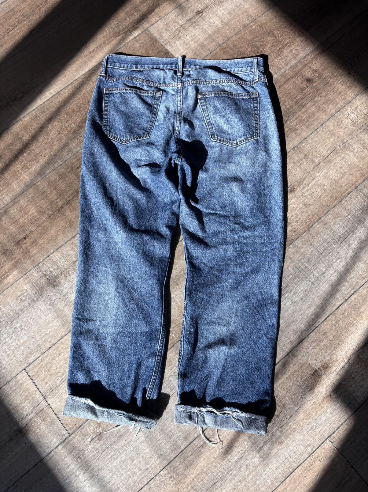 Old Navy × Vintage Vintage Distressed Old Navy Jeans sz 34 FREE SHIPPING Size US 34 / EU 50 - 2 Thumbnail