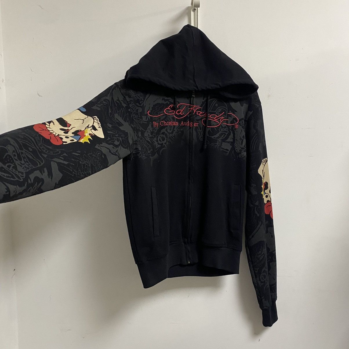 Ed Hardy Vintage Ed Hardy hoodie christian audigier Size US XL / EU 56 / 4 - 3 Thumbnail