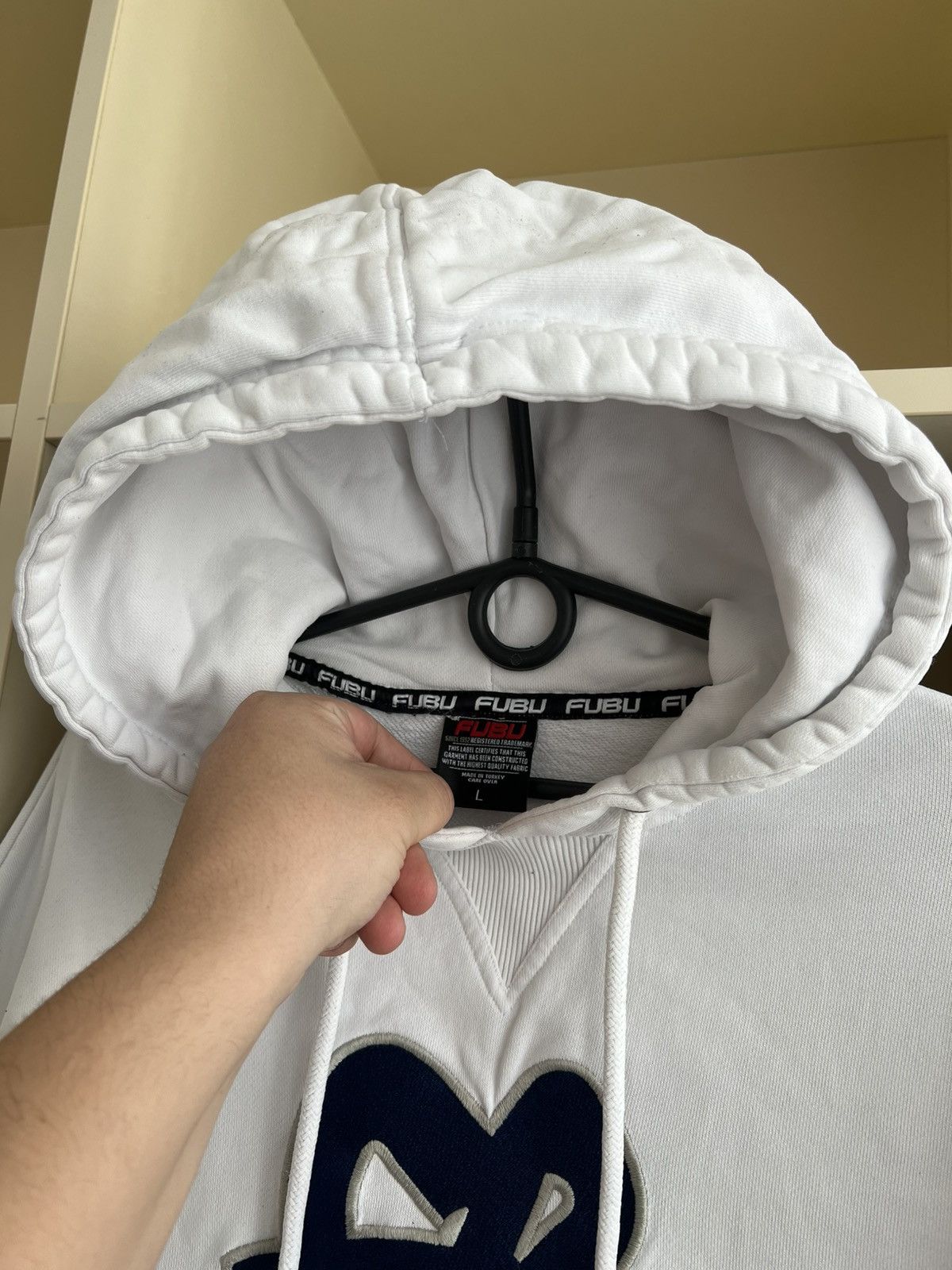 Fubu Vintage Fubu Hoodie Rap Hip-Hop Size US L / EU 52-54 / 3 - 4 Thumbnail