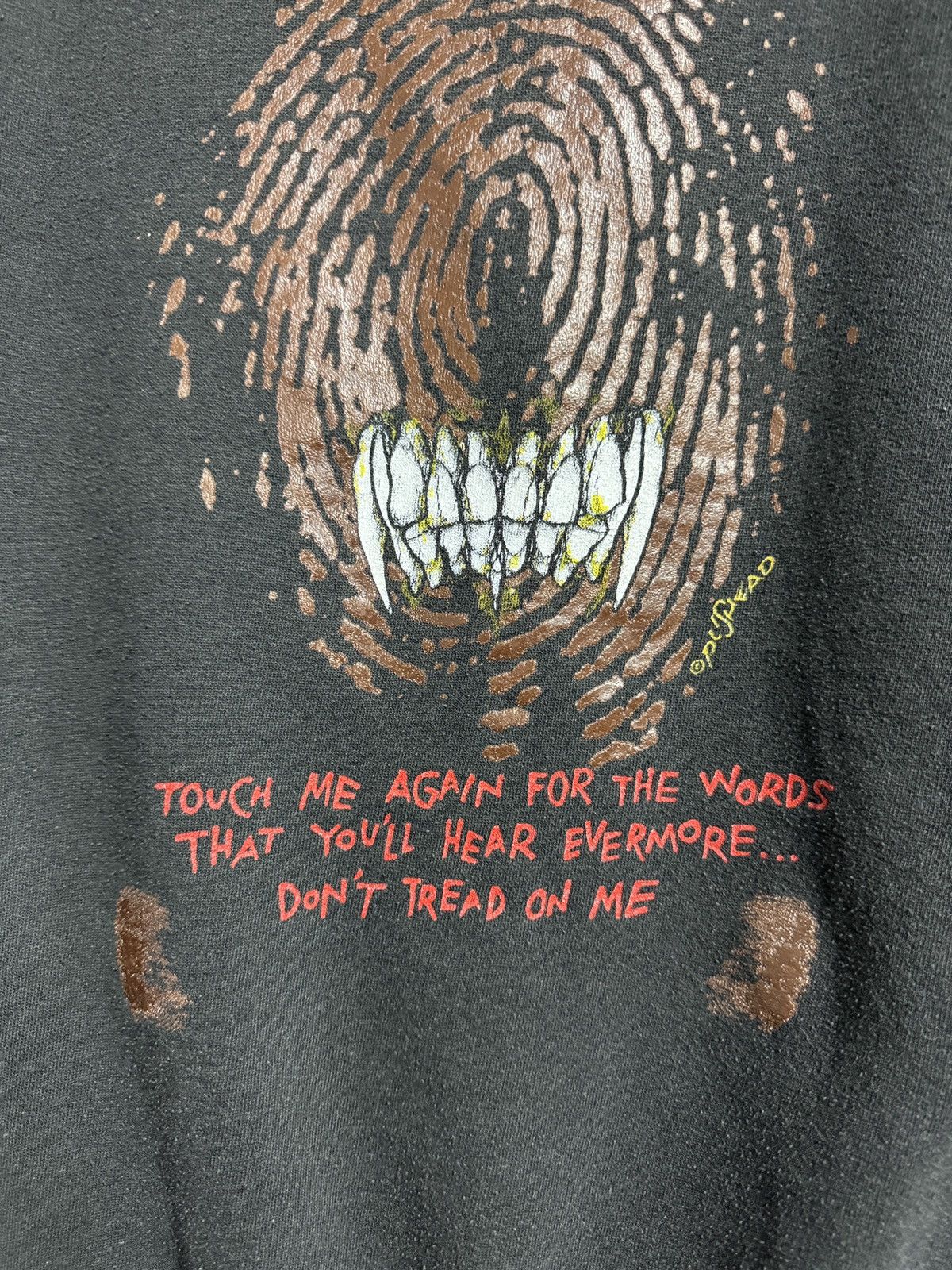 Band Tees Vintage 90s Metallica "Don't Tread On Me" Sweatshirt Size US L / EU 52-54 / 3 - 7 Thumbnail