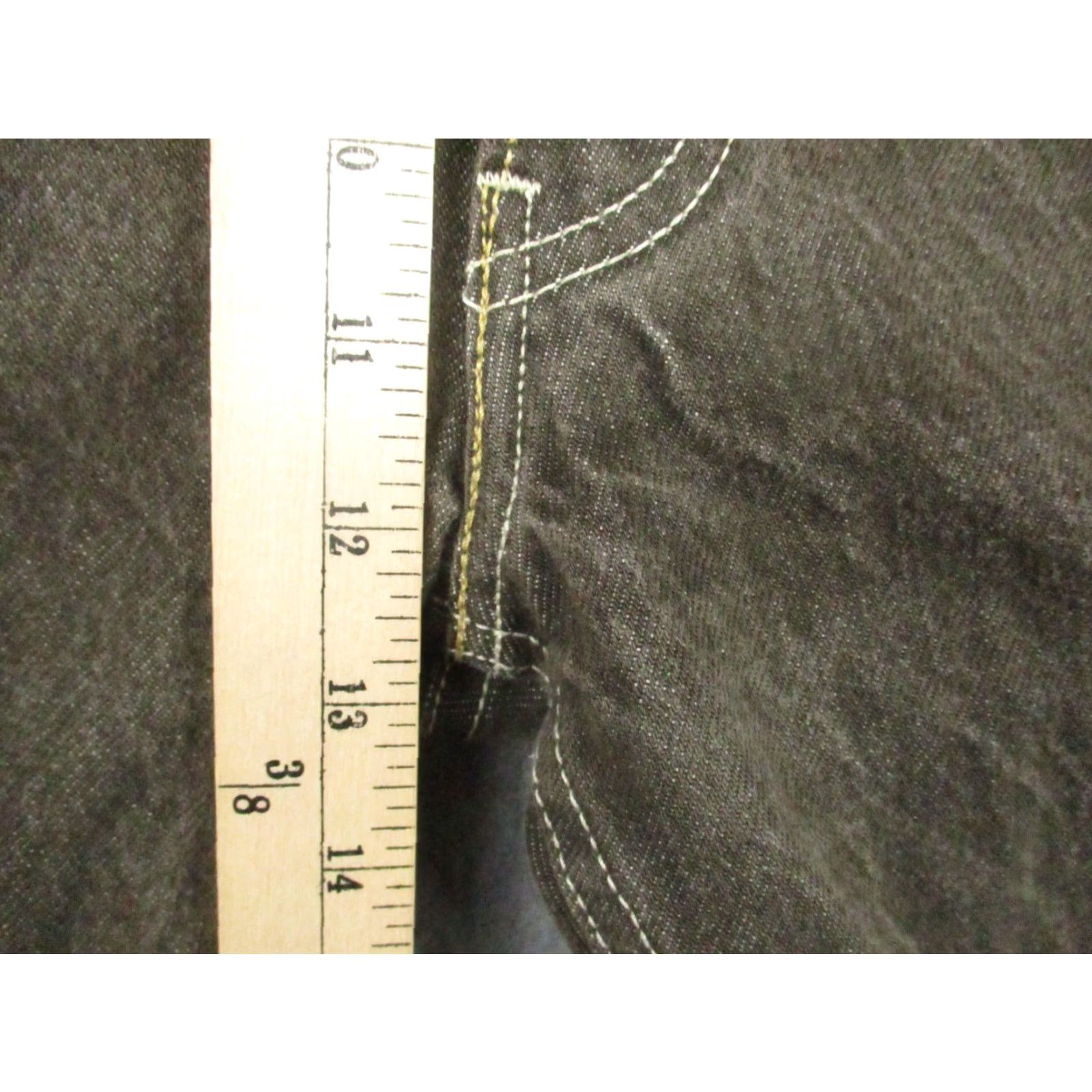 Levi's Levi's 501XX Jeans Button Fly 42x30 Men Straight Dark Brown Denim Jeans Size US 40 / EU 56 - 5 Thumbnail