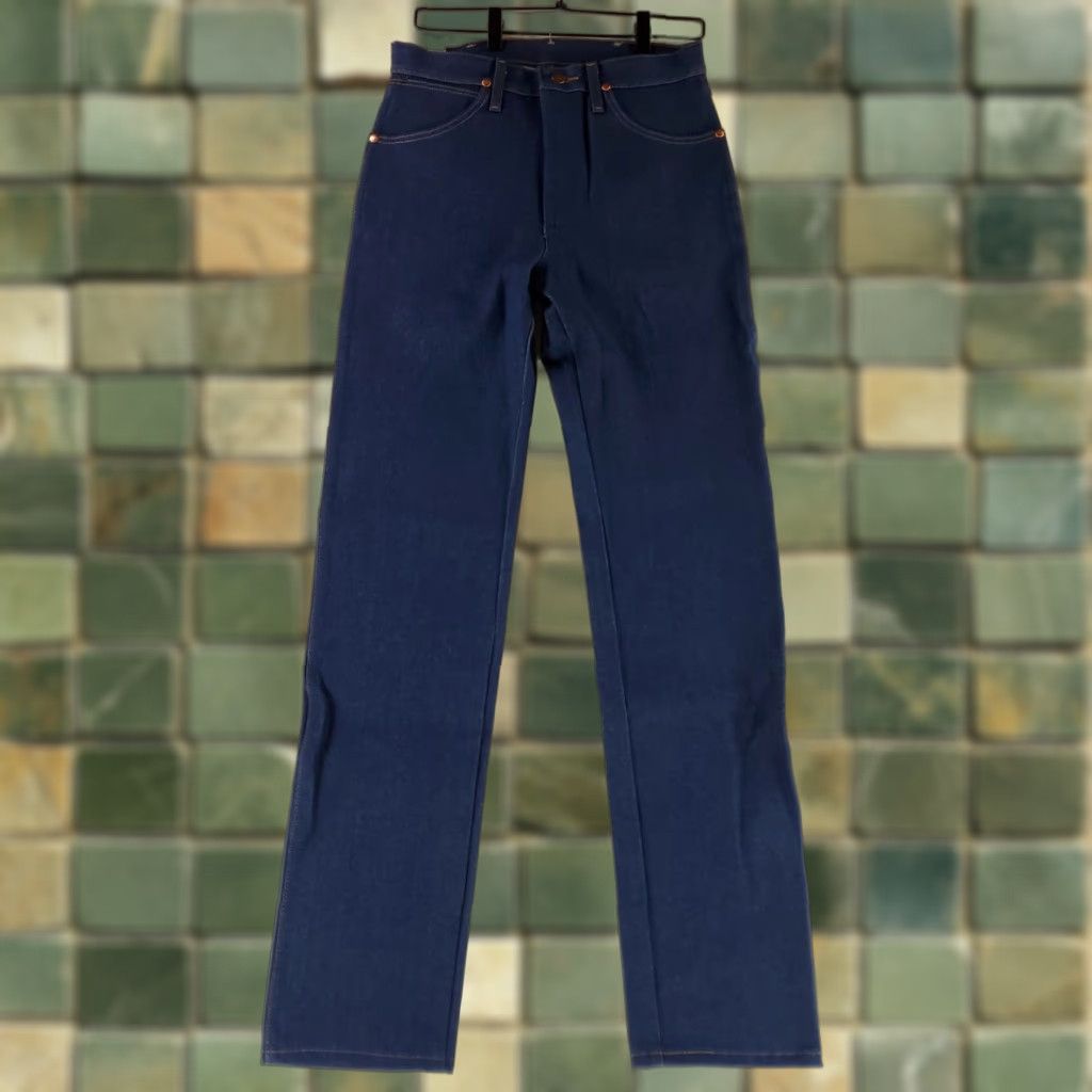 Wrangler Wrangler 13MWZ Jeans Blue Straight Made Mexico Mens 29x36 NWT Size US 29 - 1 Thumbnail