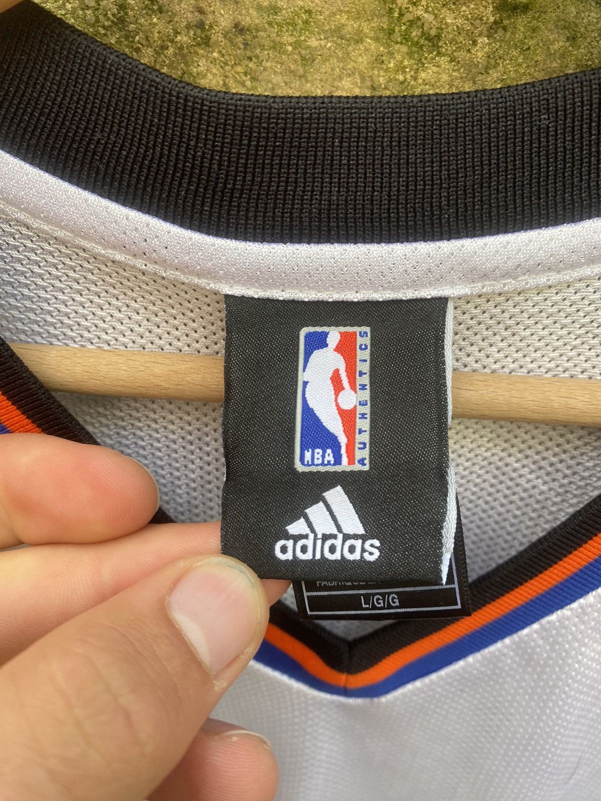 Adidas × NBA Adidas New York 42 Lee NBA Jersey Size US L / EU 52-54 / 3 - 4 Thumbnail